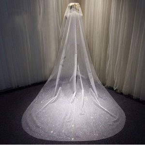 Ivory Cathedral Wedding Veil